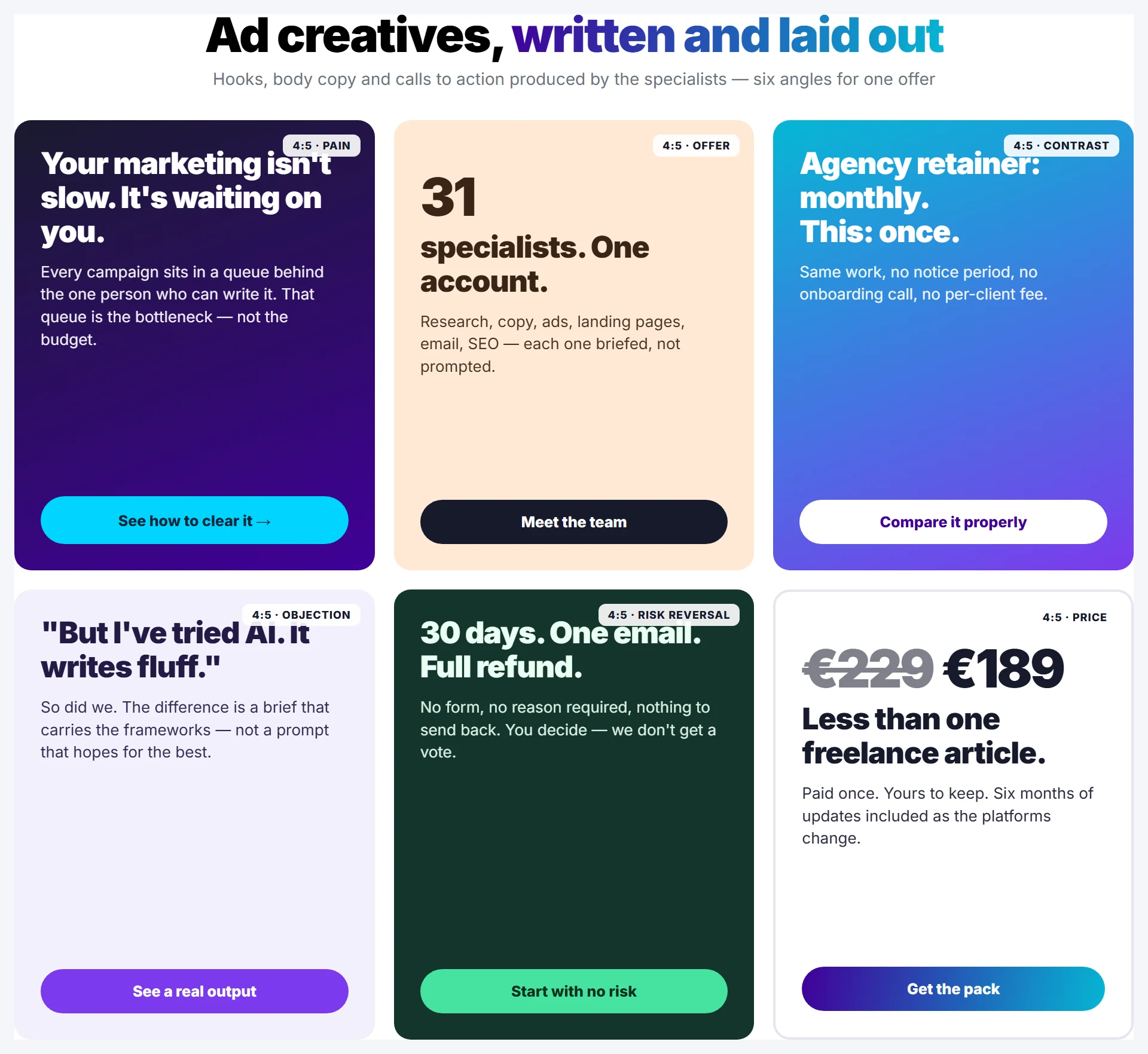 Ad creatives produced with the specialists for real client campaigns (Hungarian-market work)